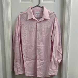 Calvin Klein Men's Soft Pink Dress Shirt